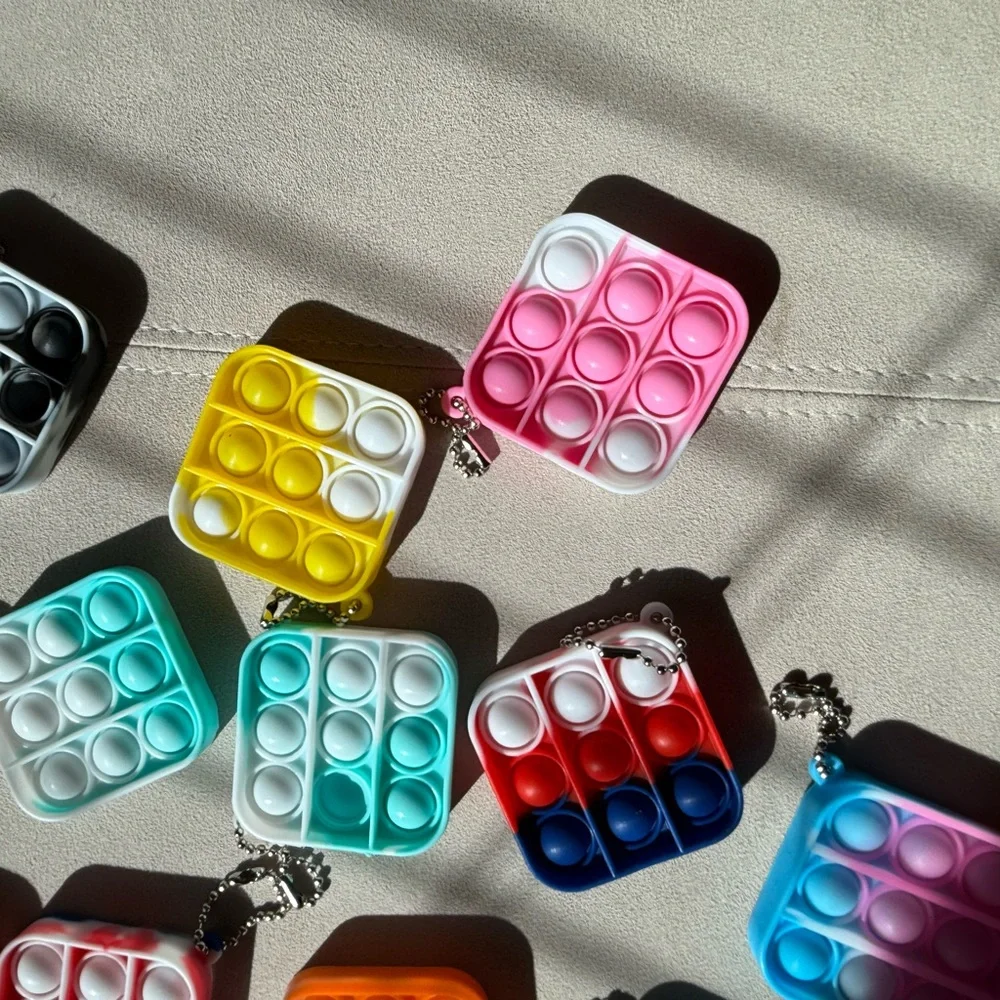 Mini Pop Bubble Fidget Toys/Keychain